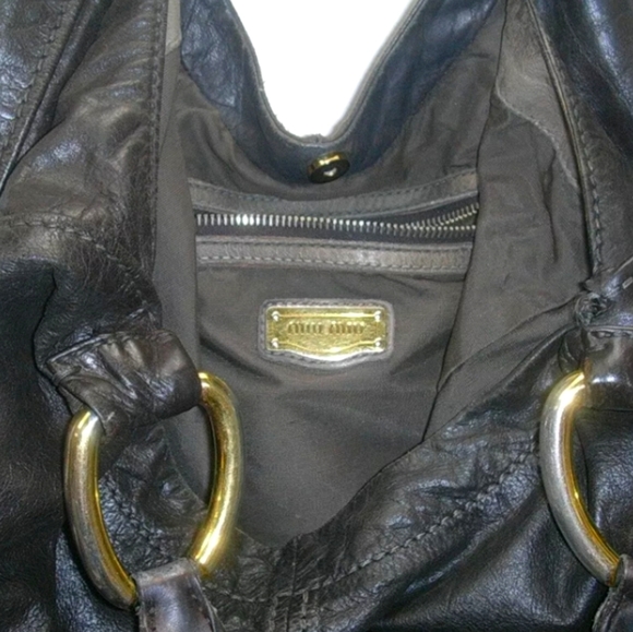 Miu Miu leather hobo purse - Picture 2 of 6